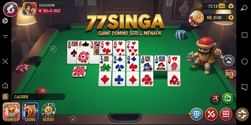 Tampilan gameplay seru dalam 77SINGA yang menarik.