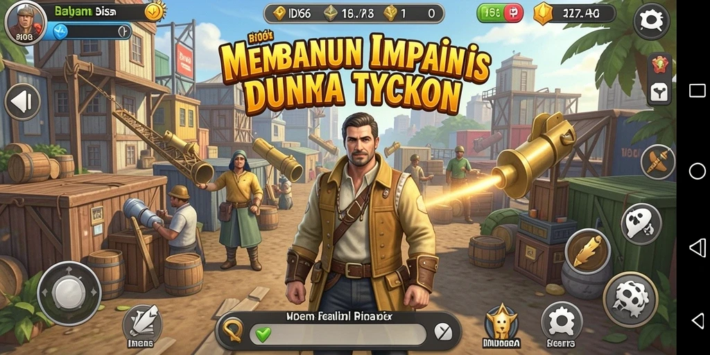 Tampilan gameplay ID66 yang seru dan mendalam dalam dunia Tycoon.