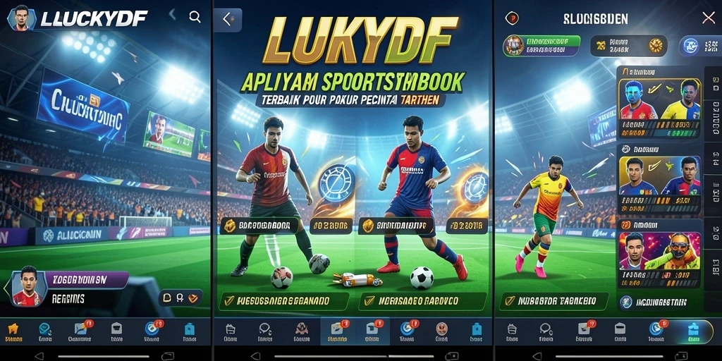 Screenshot utama <strong>LUCKYDF</strong> menampilkan pengalaman taruhan yang interaktif dan menarik.