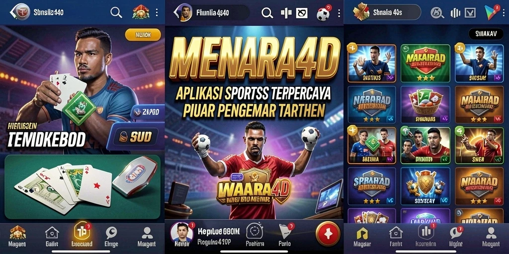 Tampilan menarik dari gameplay Sportsbook di MENARA4D.