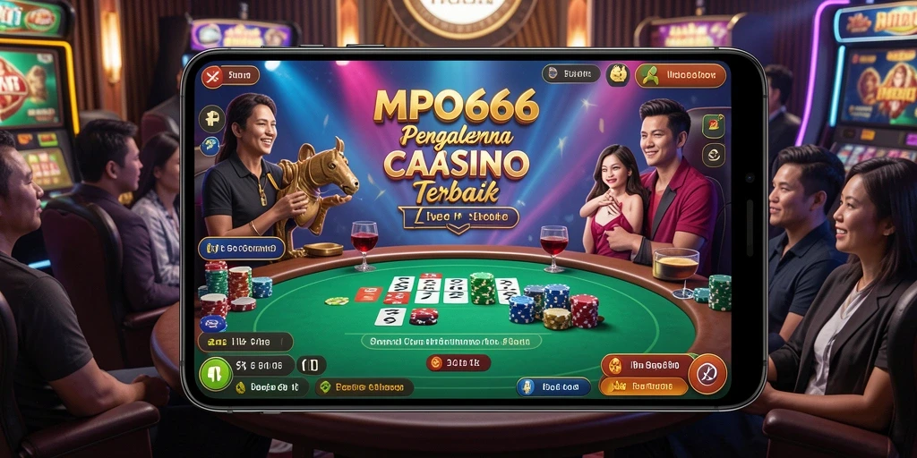 Gameplay mendebarkan di MPO666 dengan dealer live professional.