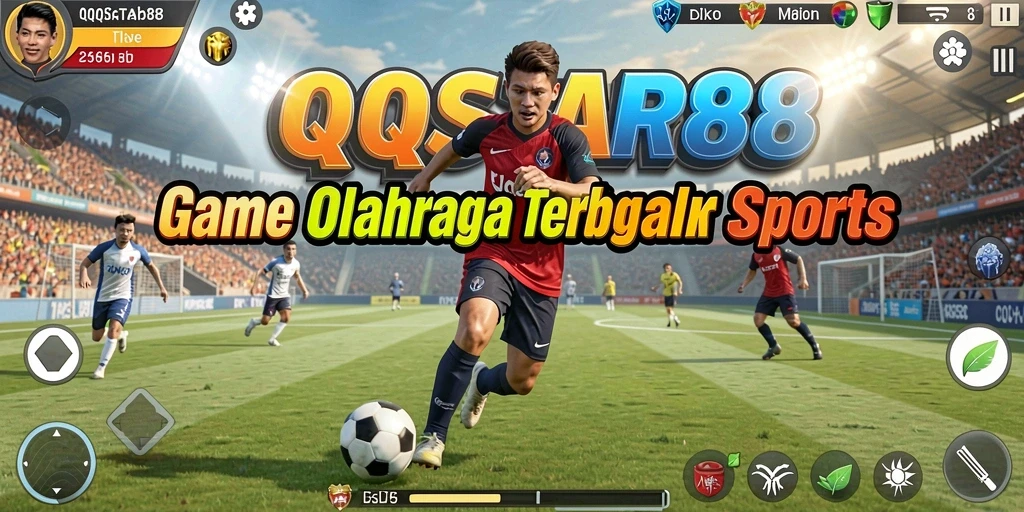 Tangkapan layar gameplay <strong>QQSTAR88</strong> yang menunjukkan aksi seru dalam olahraga.