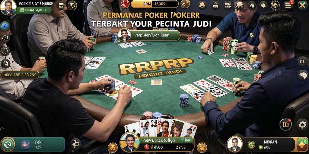 Gameplay seru di RPRPRP dengan aksi Poker yang mendebarkan.