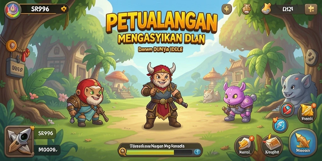 Tampilan screenshot SR996 menampilkan gameplay Idle yang menarik.